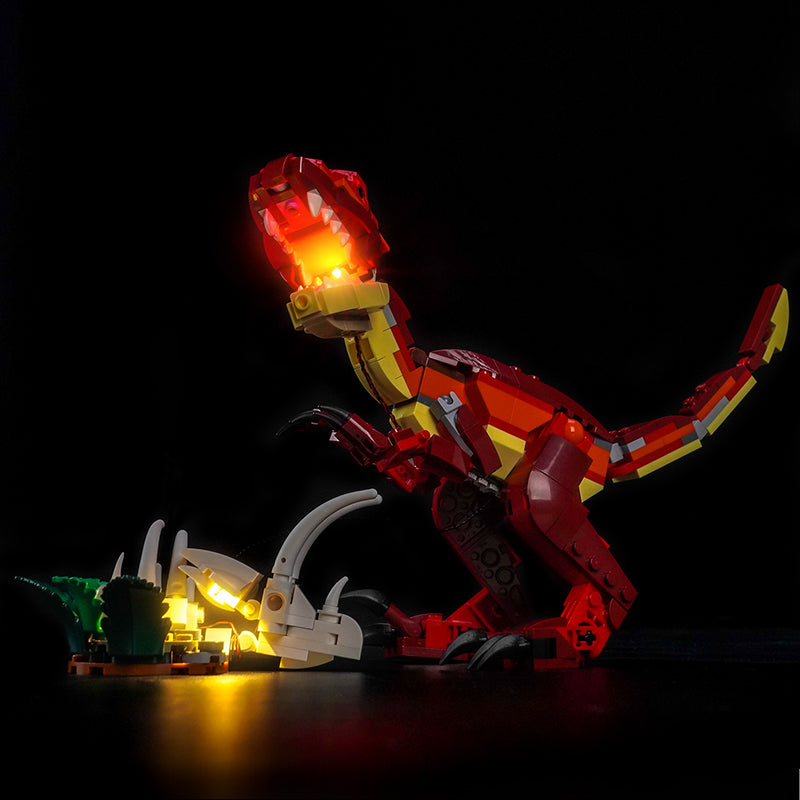 Led Light Kit for LEGO® Fierce Dinosaur 31379