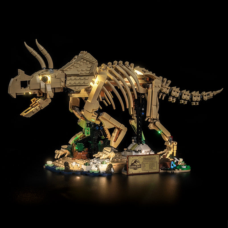 Led Light Kit for LEGO® Dinosaur Fossils: Triceratops 77985