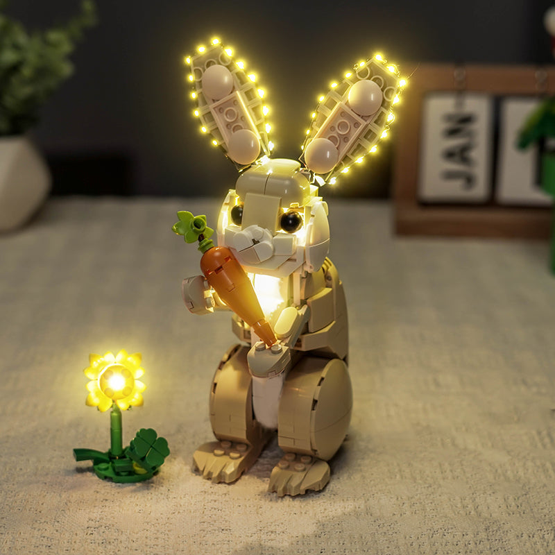 LED Light Kit for LEGO® Creator 3in1 Cute Bunny 31162