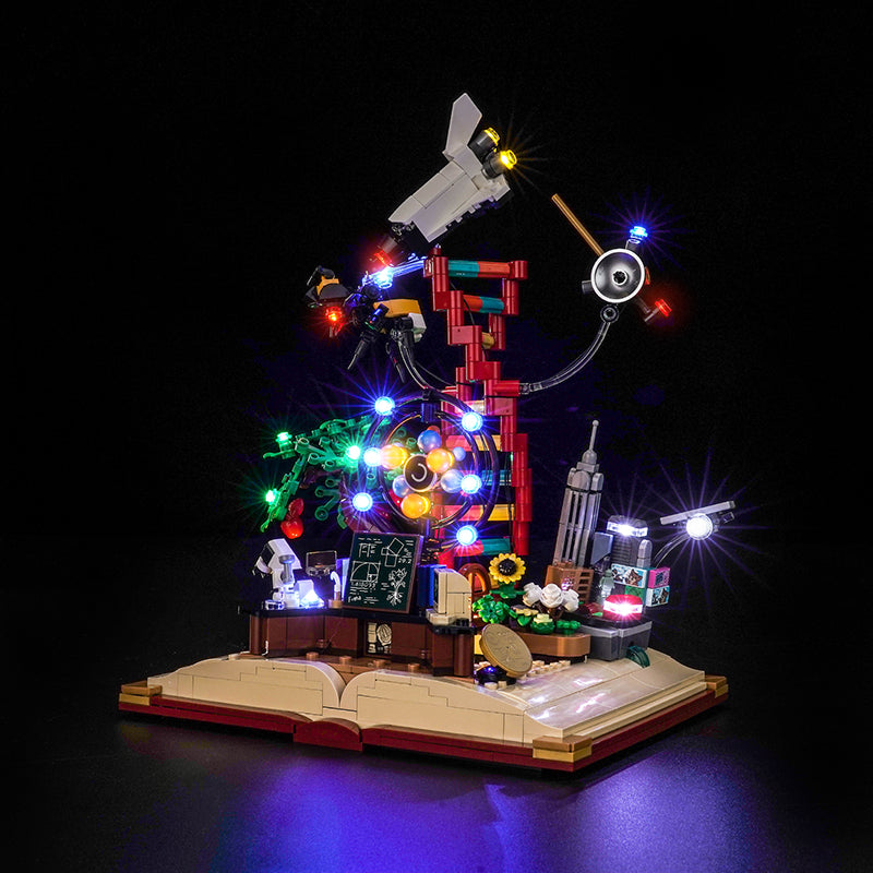 LED Light Kit for LEGO® Ideas 21355 The Evolution of STEM