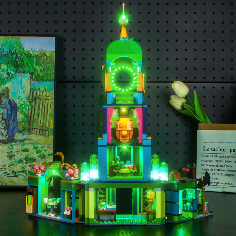 LED Light Kit for LEGO® Wicked 75684 Welcome to Emerald City