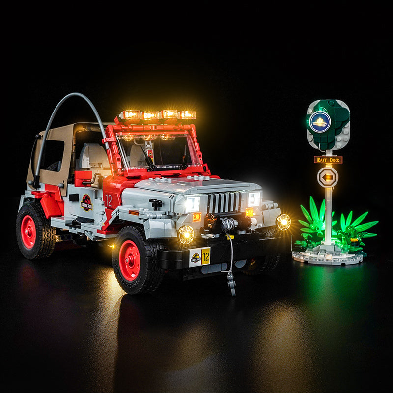 Led Light Kit for LEGO® Jurassic Park Jeep® Wrangler 77984