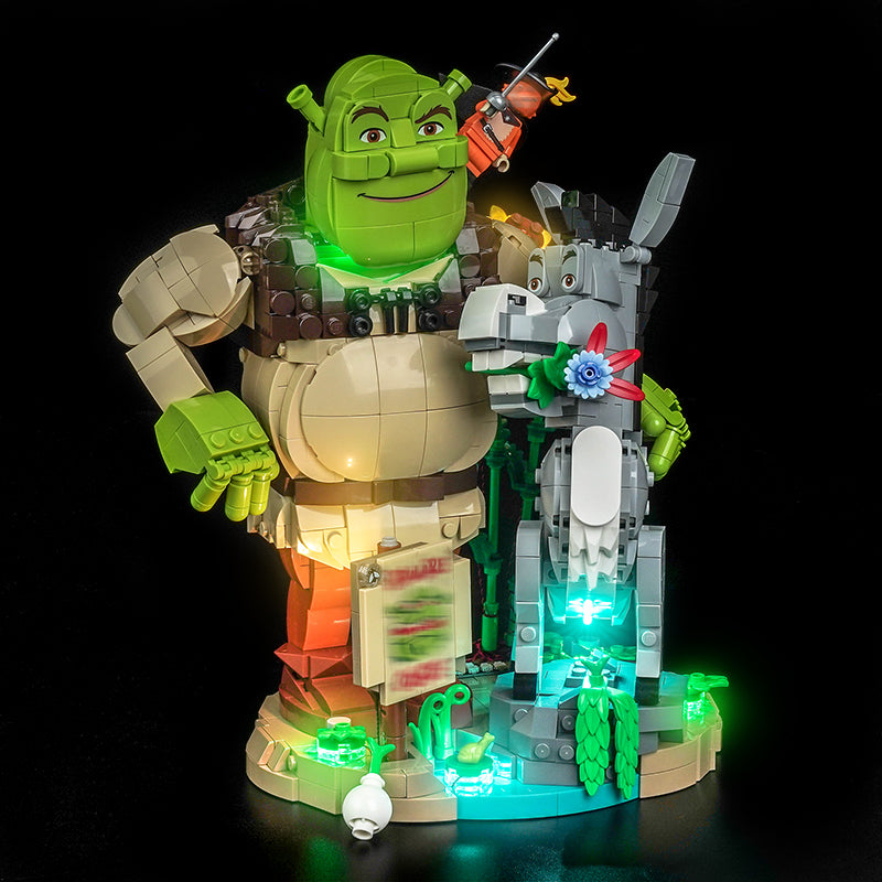 Led Light Kit for LEGO® Shrek, Donkey & Puss in Boots 72423