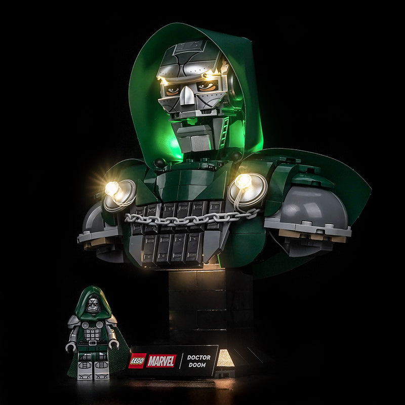 Led Light Kit for LEGO® Doctor Doom Bust 76345