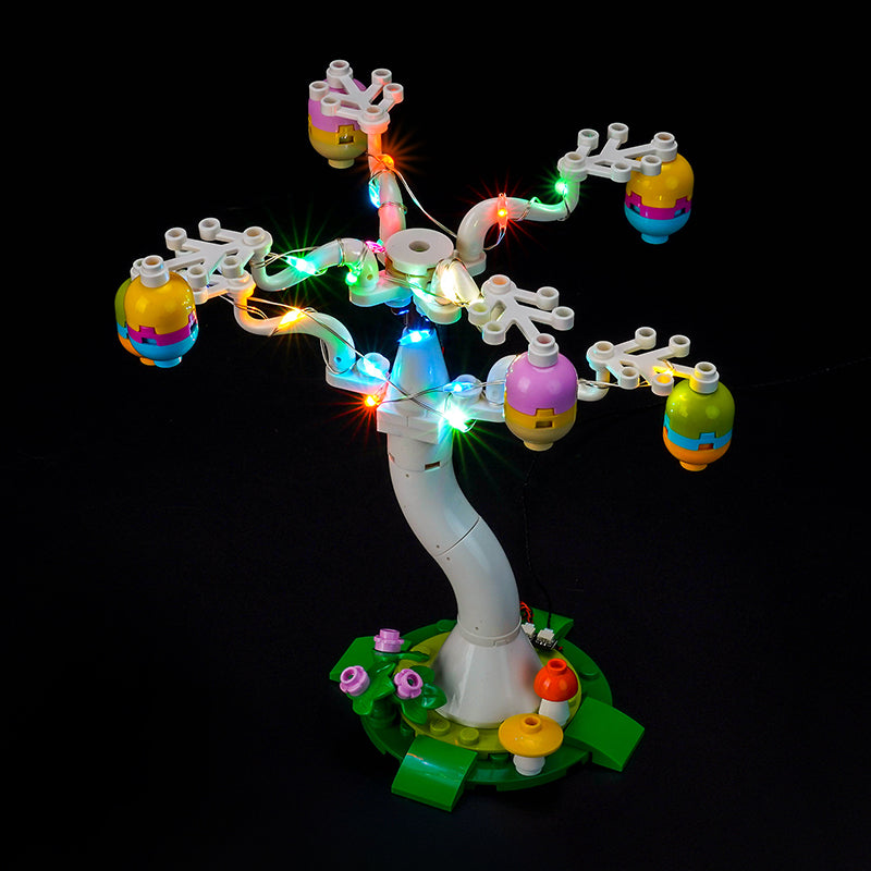 LED Light Kit for LEGO® Seasonal Easter Bunny and Chick Egg Hunt 40808