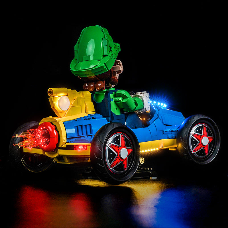 Led Light Kit for LEGO® Mario Kart™ – Luigi & Mach 8 72050