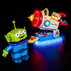 Led Light Kit for LEGO® Alien with Pizza Planet Rocket Ride 43307