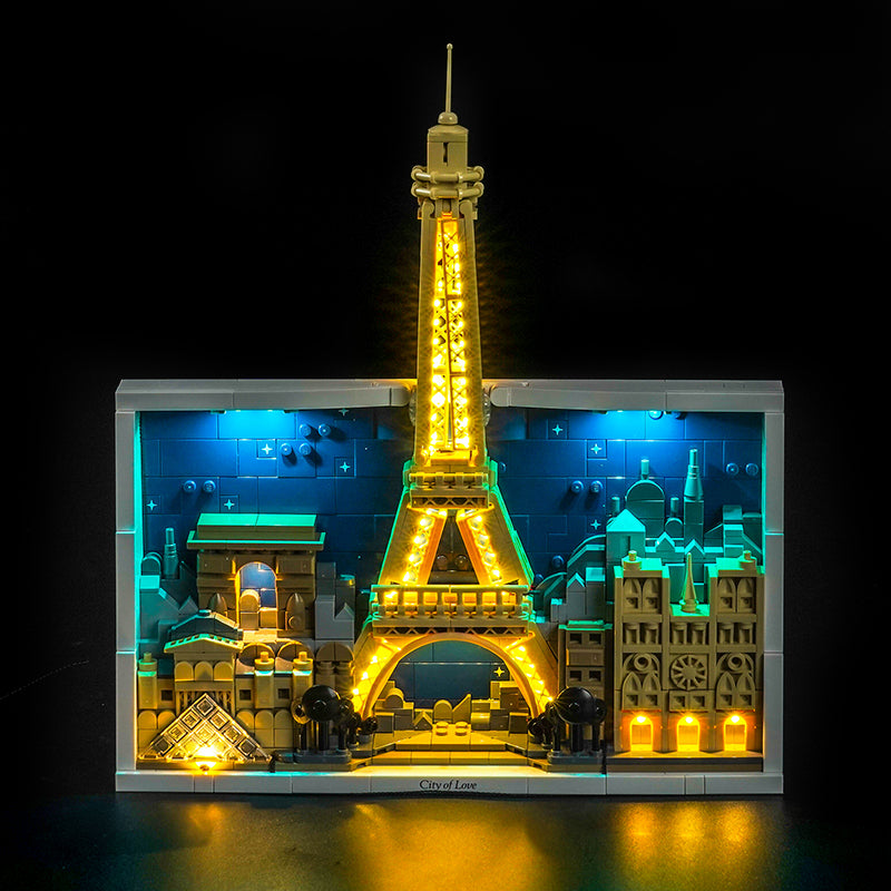 Led Light Kit for LEGO® Paris – City of Love 21064