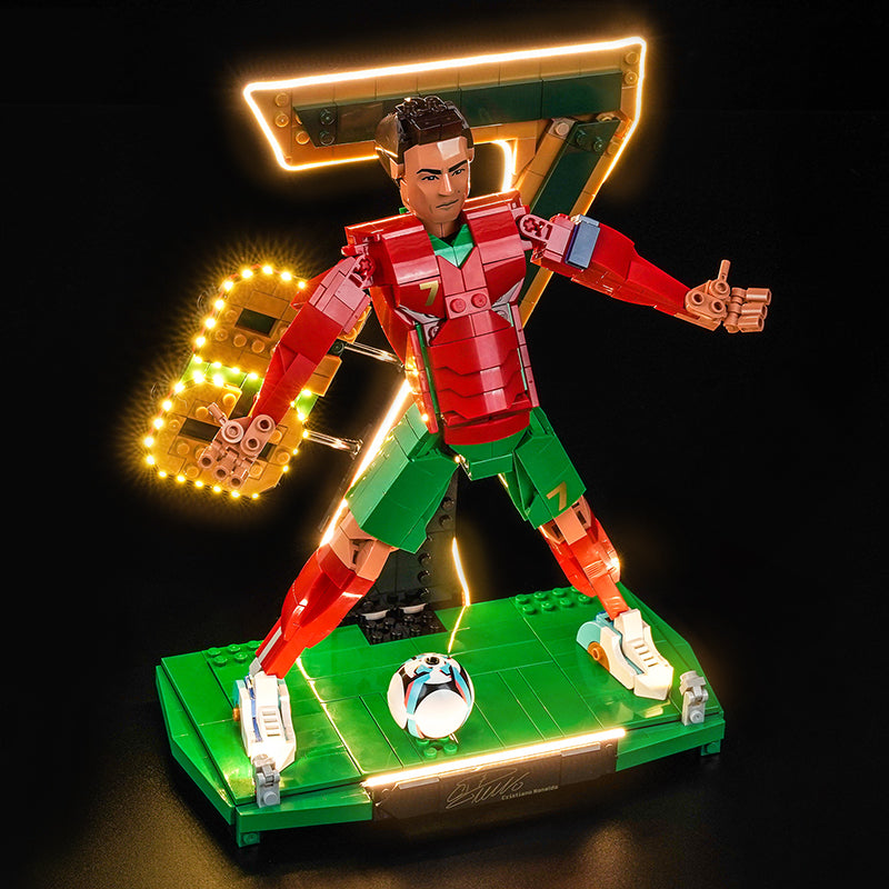 Led Light Kit for LEGO® Cristiano Ronaldo – Soccer Legend 43016