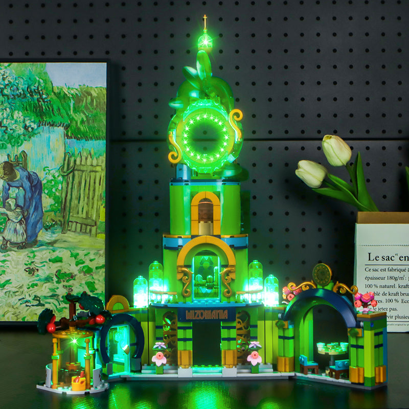 LED Light Kit for LEGO® Wicked 75684 Welcome to Emerald City