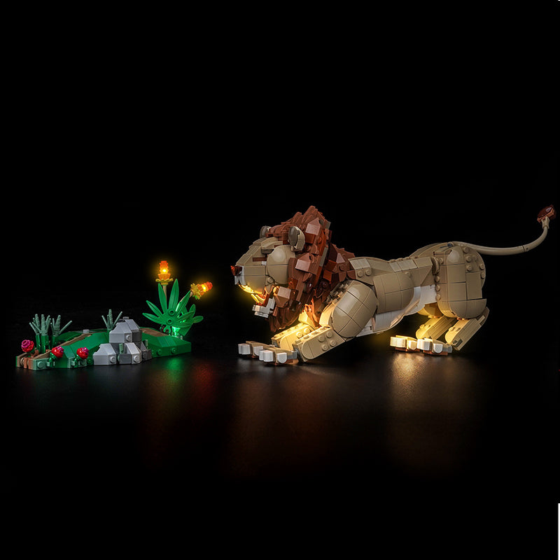 Led Light Kit for LEGO® Wild Animals: Majestic Lion 31386