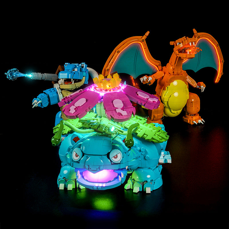 Led Light Kit for LEGO® Venusaur, Charizard and Blastoise 72153