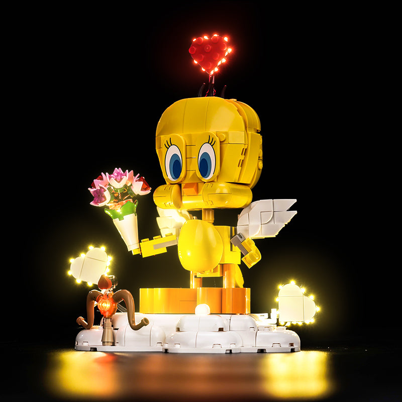 LED Light Kit for LEGO® Looney Tunes™ 40824 Sweetheart Tweety Bird
