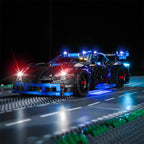 LED Light Kit for LEGO® Technic 42176 Porsche GT4 e-Performance Race Car