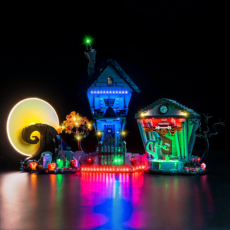 LED Light Kit for LEGO® Ideas Disney Tim Burton’s The Nightmare Before Christmas 21351