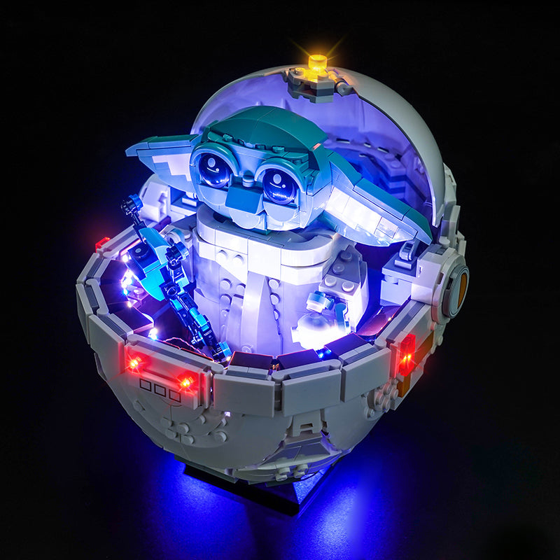 LED Light Kit for LEGO® Star Wars™ 75403 Grogu™ with Hover Pram