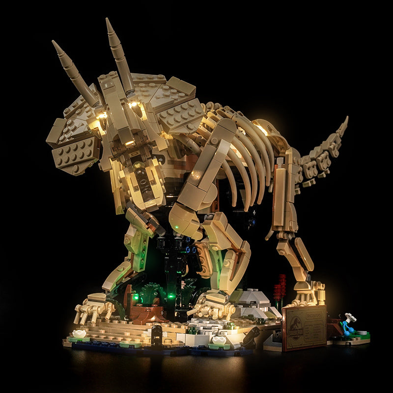 Led Light Kit for LEGO® Dinosaur Fossils: Triceratops 77985