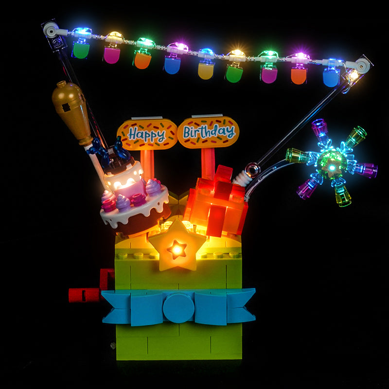 Led Light Kit for LEGO® Gift Box Celebration 40871