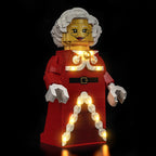 Led Light Kit for LEGO® Up-Scaled Mrs. Claus Minifigure 40875