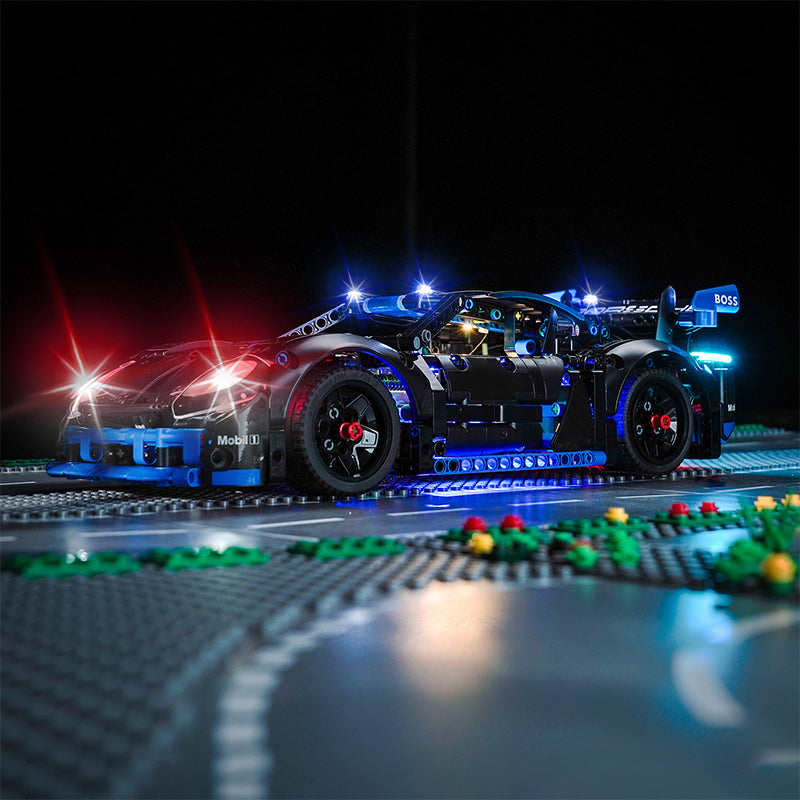 LED Light Kit for LEGO® Technic 42176 Porsche GT4 e-Performance Race Car