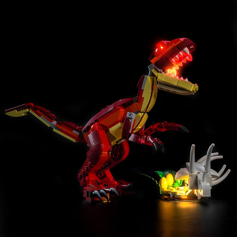 Led Light Kit for LEGO® Fierce Dinosaur 31379