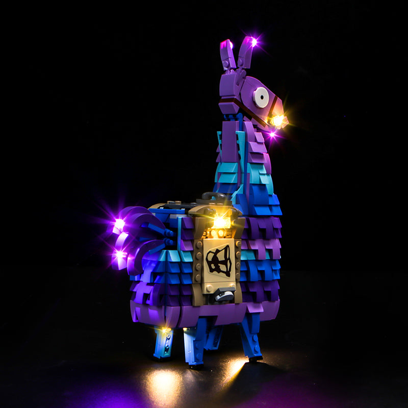 LED Light Kit for LEGO® Fortnite® 77071 Supply Llama