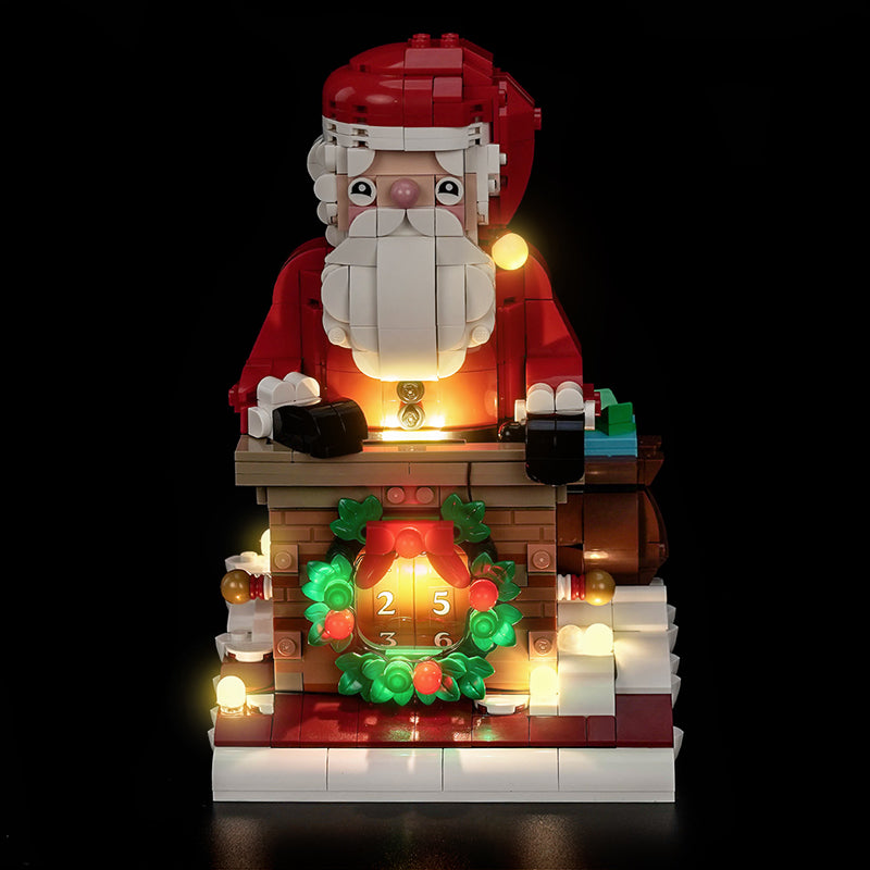 Led Light Kit for LEGO® Santa's Holiday Countdown 40874