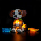 Led Light Kit for LEGO® Cute Animals: Playful Puppy Dog 31382