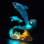 Led Light Kit for LEGO® Sea Animals: Beautiful Dolphins 31385