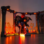 LED Light Kit for LEGO® Icons The Lord of the Rings: Balrog™ Book Nook 10367
