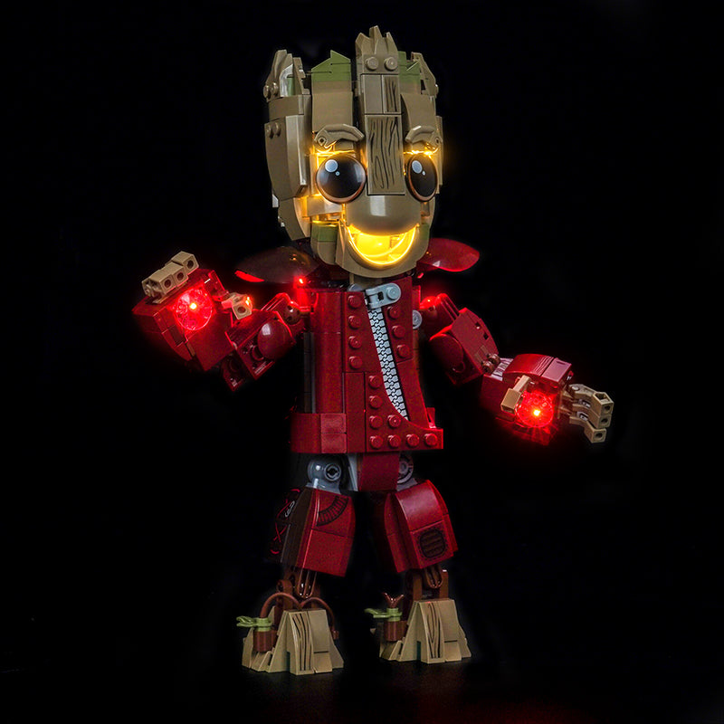 Led Light Kit for LEGO® Ravager Jumpsuit Groot 76341