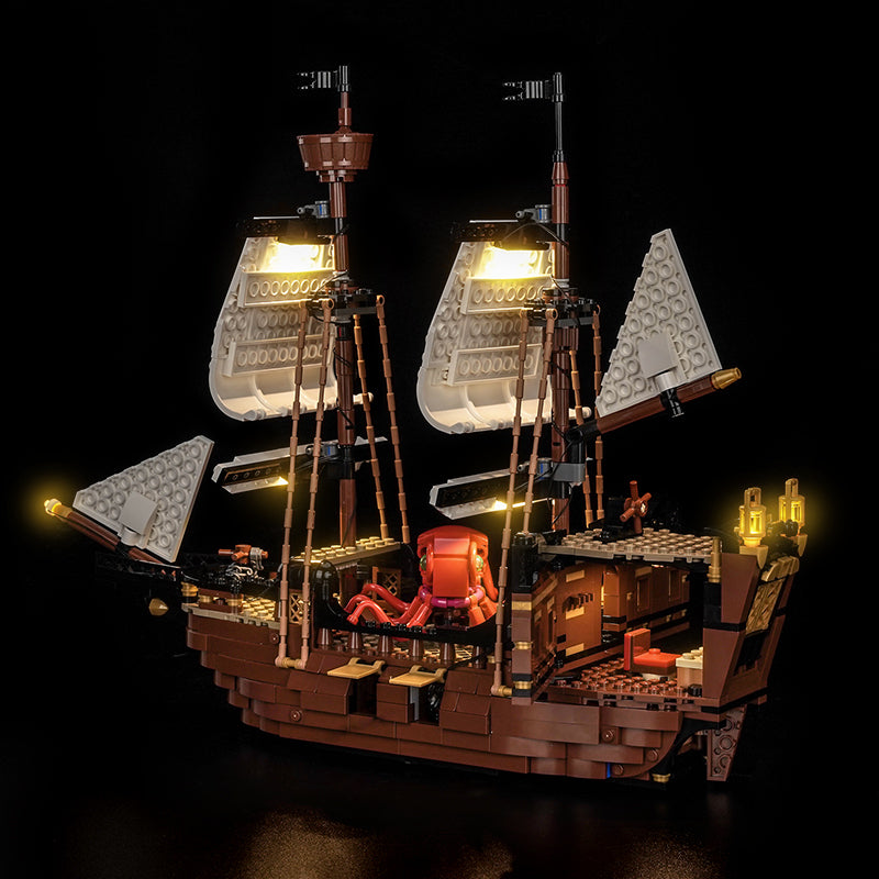 Led Light Kit for LEGO® Iconic Pirate Ship 31387