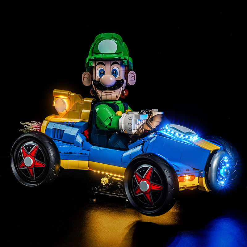Led Light Kit for LEGO® Mario Kart™ – Luigi & Mach 8 72050