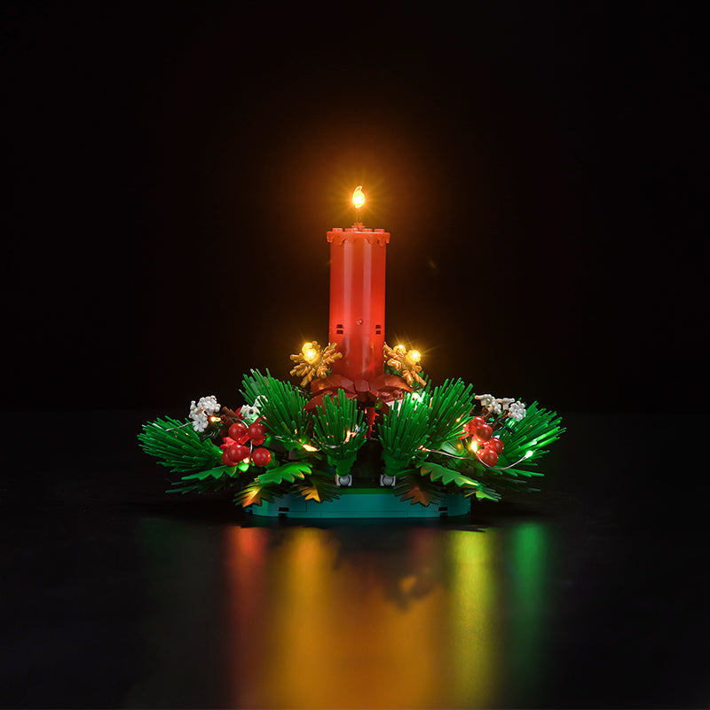 LED Light Kit for LEGO® Seasonal Christmas Table Decoration 40743