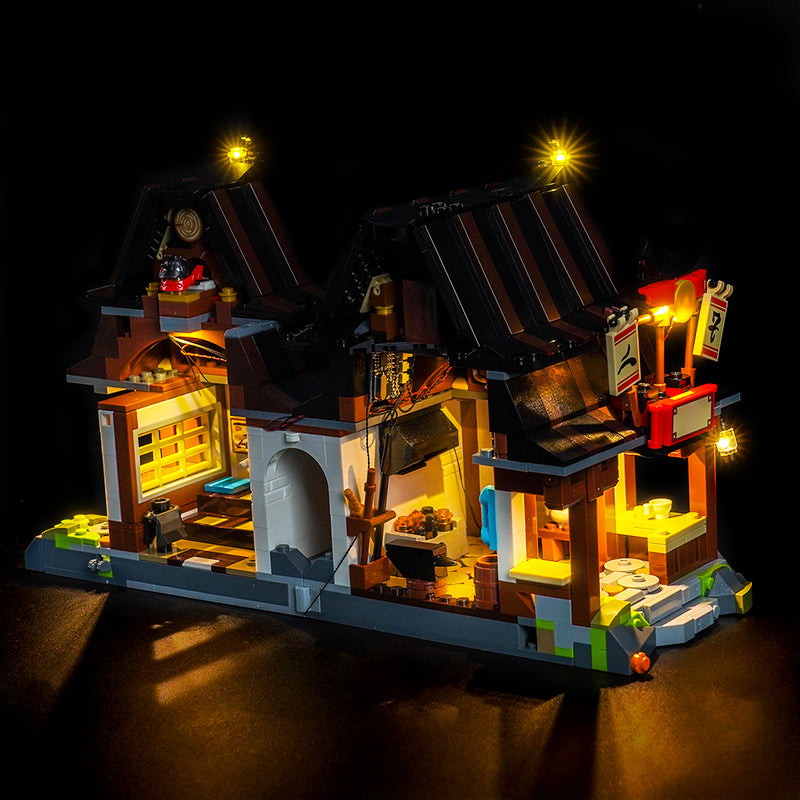 Led Light Kit for LEGO® Four Weapons Blacksmith 15th Anniversary 71858