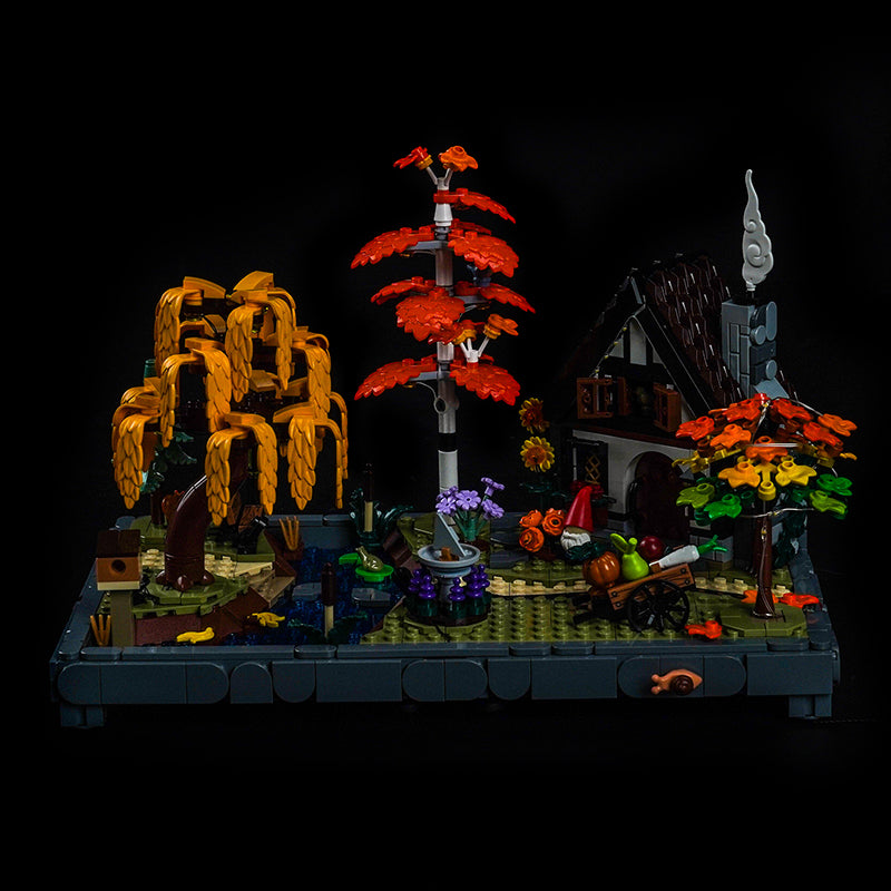 Led Light Kit for LEGO® Autumn Cottage Garden 11372