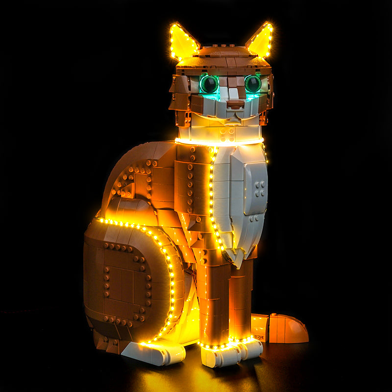 Led Light Kit for LEGO® Orange Catt 21376