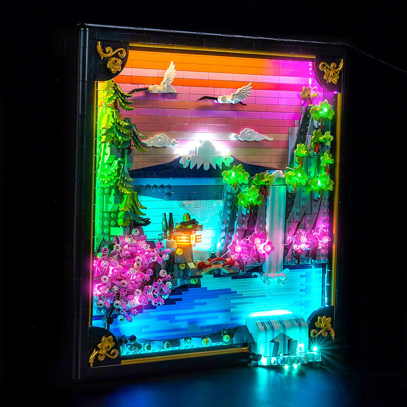 Led Light Kit for LEGO® Japanese Cherry Blossom Landscape 31218