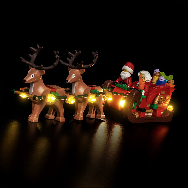 Led Light Kit for LEGO® Santa's Holiday Sleigh Adventure 40866