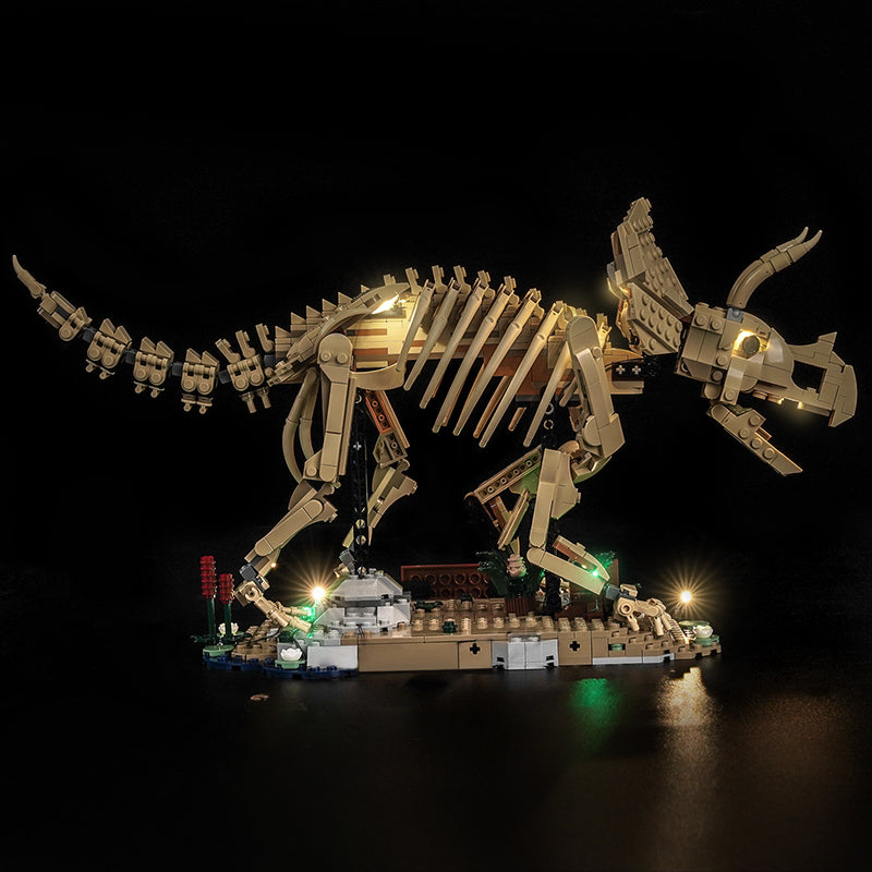 Led Light Kit for LEGO® Dinosaur Fossils: Triceratops 77985