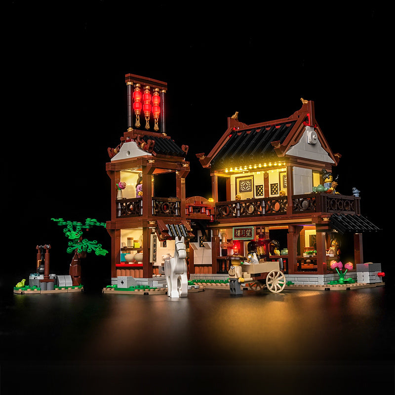 Led Light Kit for LEGO® Ancient Moon-Gazing Inn 80121