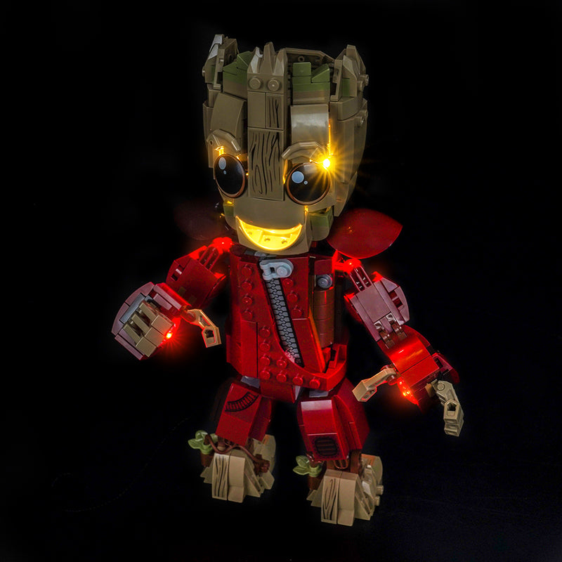Led Light Kit for LEGO® Ravager Jumpsuit Groot 76341