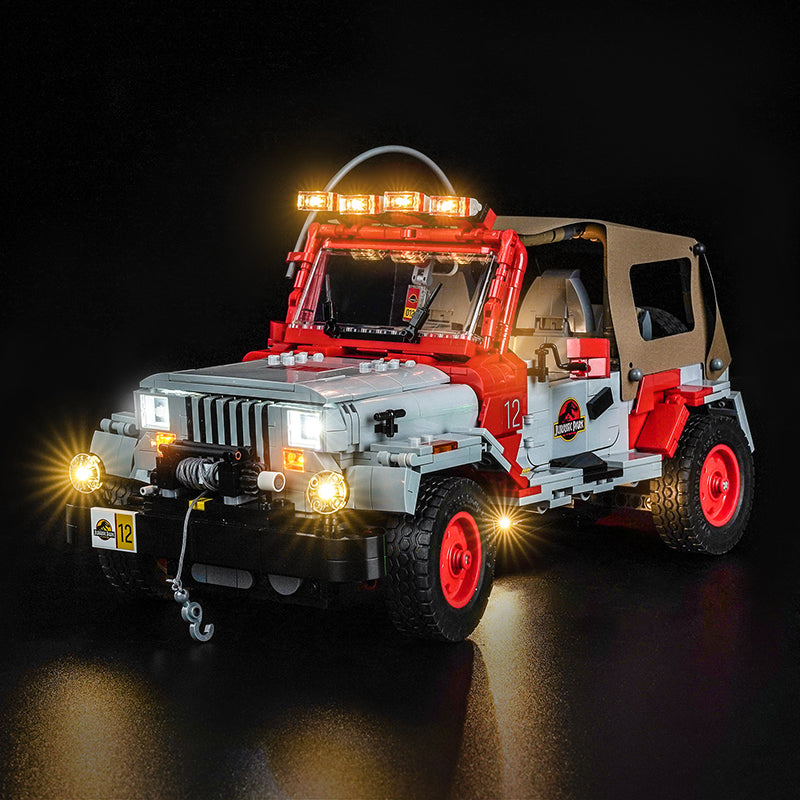 Led Light Kit for LEGO® Jurassic Park Jeep® Wrangler 77984