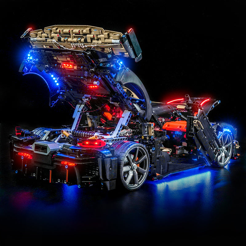 Led Light Kit for LEGO® Koenigsegg Sadair's Spear Megacar 42232