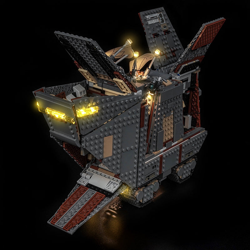 Led Light Kit for LEGO® Offworld Sandcrawler™ and Mudhorn 75453
