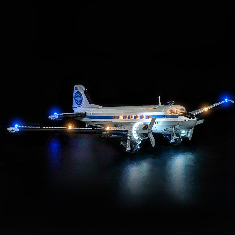 Led Light Kit for LEGO® Douglas™ DC-3™ PAN AM® Airliner 11378