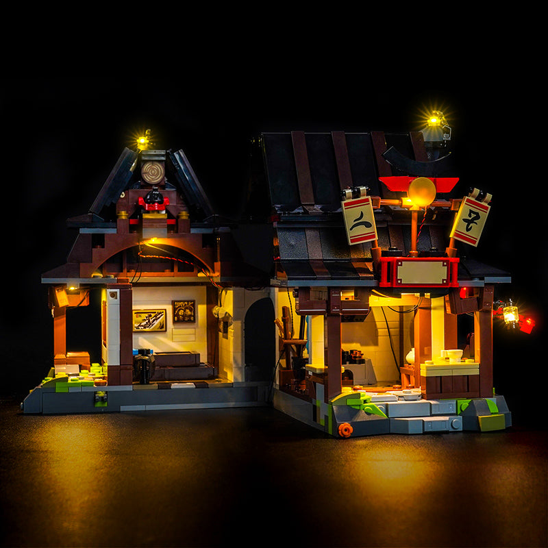 Led Light Kit for LEGO® Four Weapons Blacksmith 15th Anniversary 71858