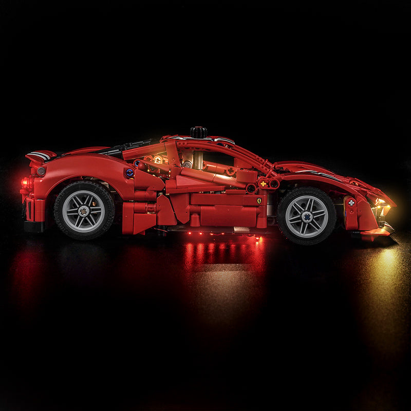 Led Light Kit for LEGO® Ferrari 488 Pista Car 42235