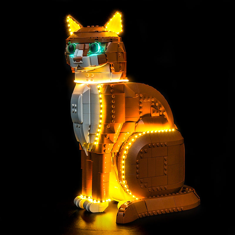 Led Light Kit for LEGO® Orange Catt 21376