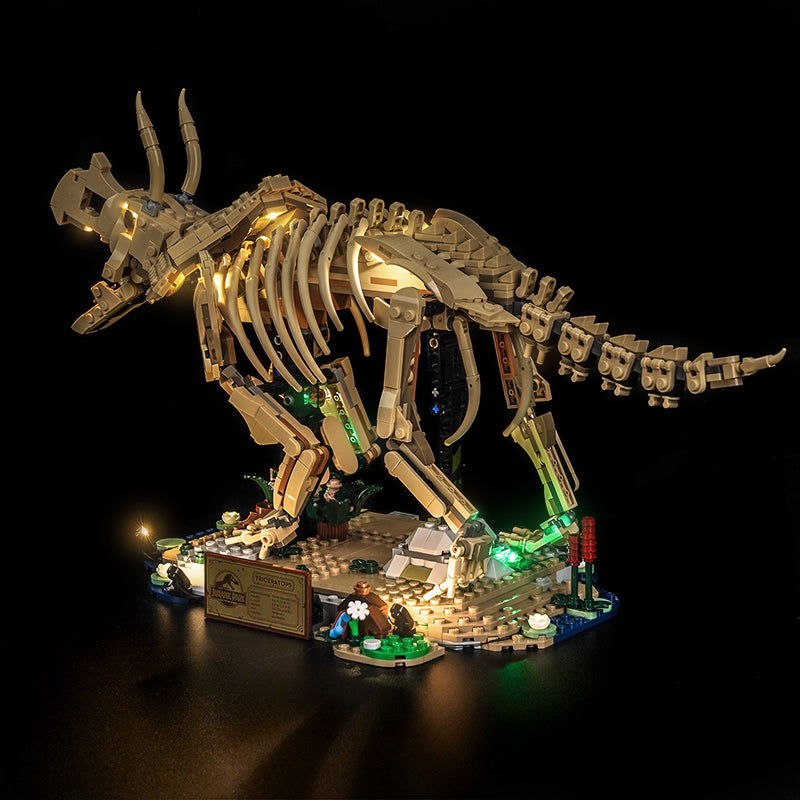 Led Light Kit for LEGO® Dinosaur Fossils: Triceratops 77985